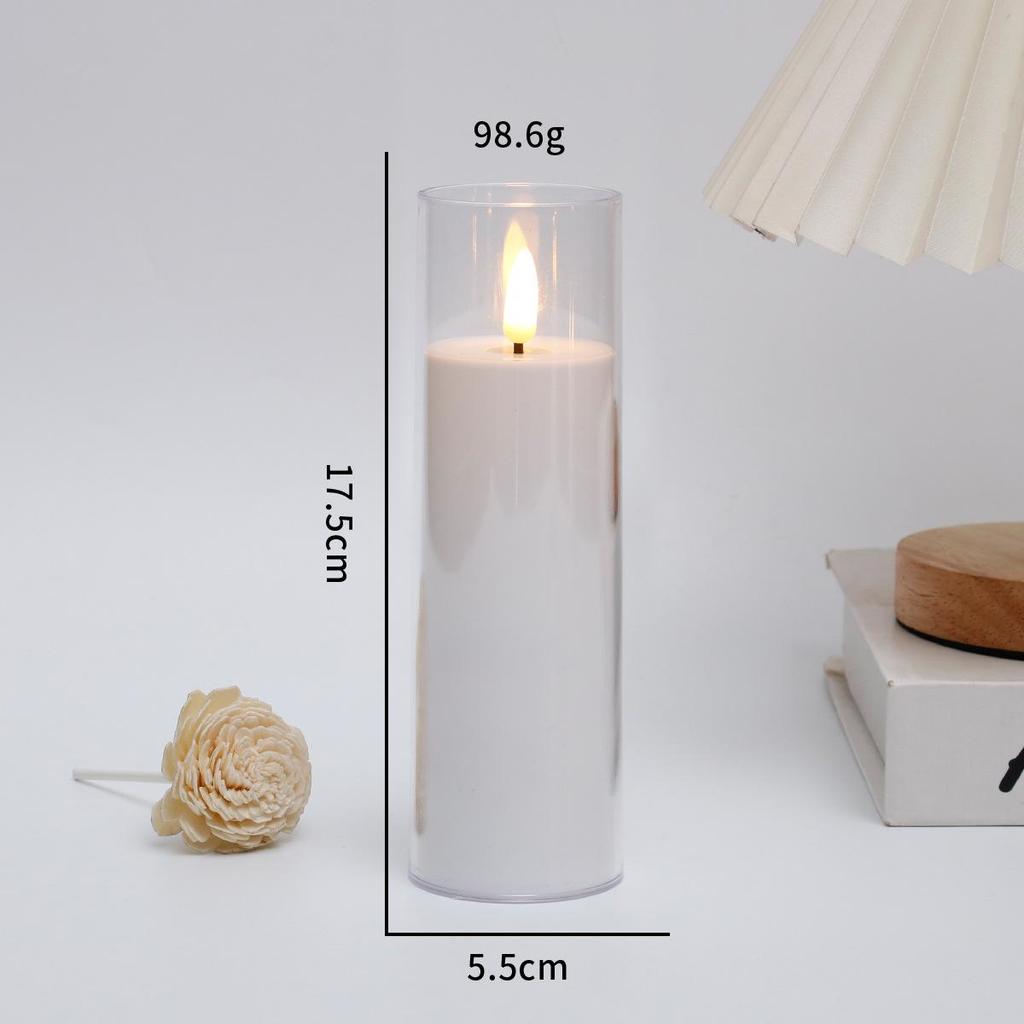Remote Control LED Flickering Candle Cup for Weddings and Birthdays