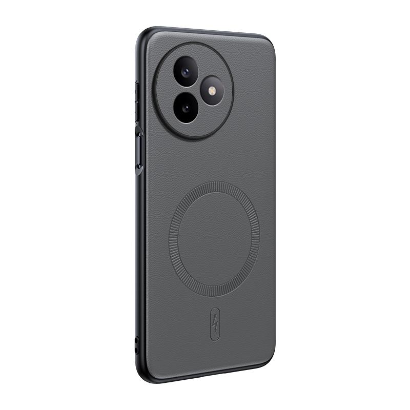 Для Redmi K80 Ultra Чехол Магнитная Кожаная Защитная Крышка Для Redmi K80 Ultra Высокое Качество Защита от Отпечатков Пальцев Нескользящий PC+TPU