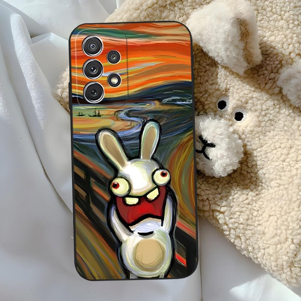 Raving Rabbids Phone Case for Sumsung Galaxy S24 S23 S22 S21 S20 A24 A34 A54 A53 N20 M54 Fe Plus Ultra Cover