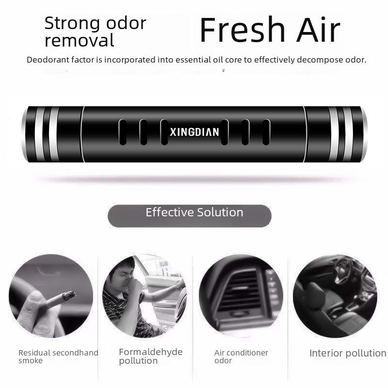 Автомобильный парфюмированный освежитель воздуха в дефлектор: Стойкий аромат, дезодорирующее ароматерапевтическое украшение для автомобиля.