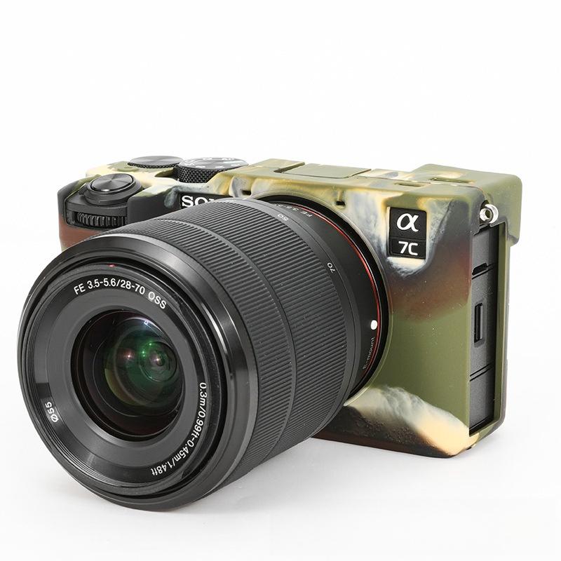 Силиконовые чехлы для камер Sony A7CR и A7CII, сумки для беззеркальных камер A7CR, противоударные защитные чехлы для камер A7CII