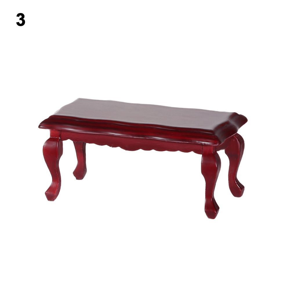 Моделирование приставного столика, мебель, игрушки, кукольный домик, украшение, деревянный журнальный столик, 1/12 кукольный домик