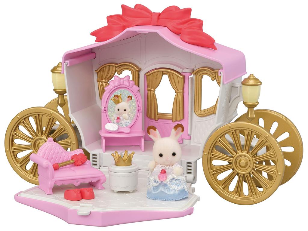 Sylvanian Families Amusement Park Attraction and Stylish Carriage ST Mark Certification For Ages 3 and Up Toy Dollhouse Sylvanian Families EPOCH