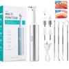 Electric Tooth Polisher Dental Scaler Stains Plaque Tartar Remover with LED Light Toothbrush Adults Tooth Whiting Cleaner Tools