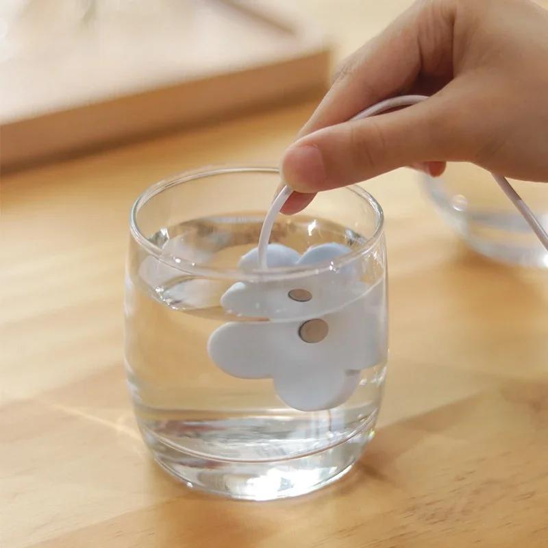 Small Flower Portable Humidifier Portable Desktop Mini Water Replenishing Spray Home Ipx7 Waterproof Atomizer Diffuser for Home