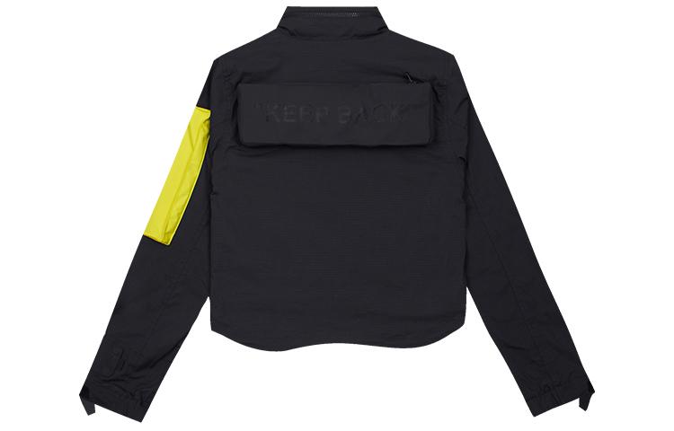 Nike Женская беговая куртка X Off White 'Черный/Желтый' BV8041-010