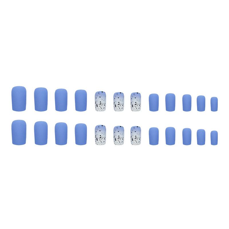 Европейская и американская мода свежие цветы нейл-арт планшеты легкие роскошные накладные ногти готовые 24 шт съемные носимые ногти