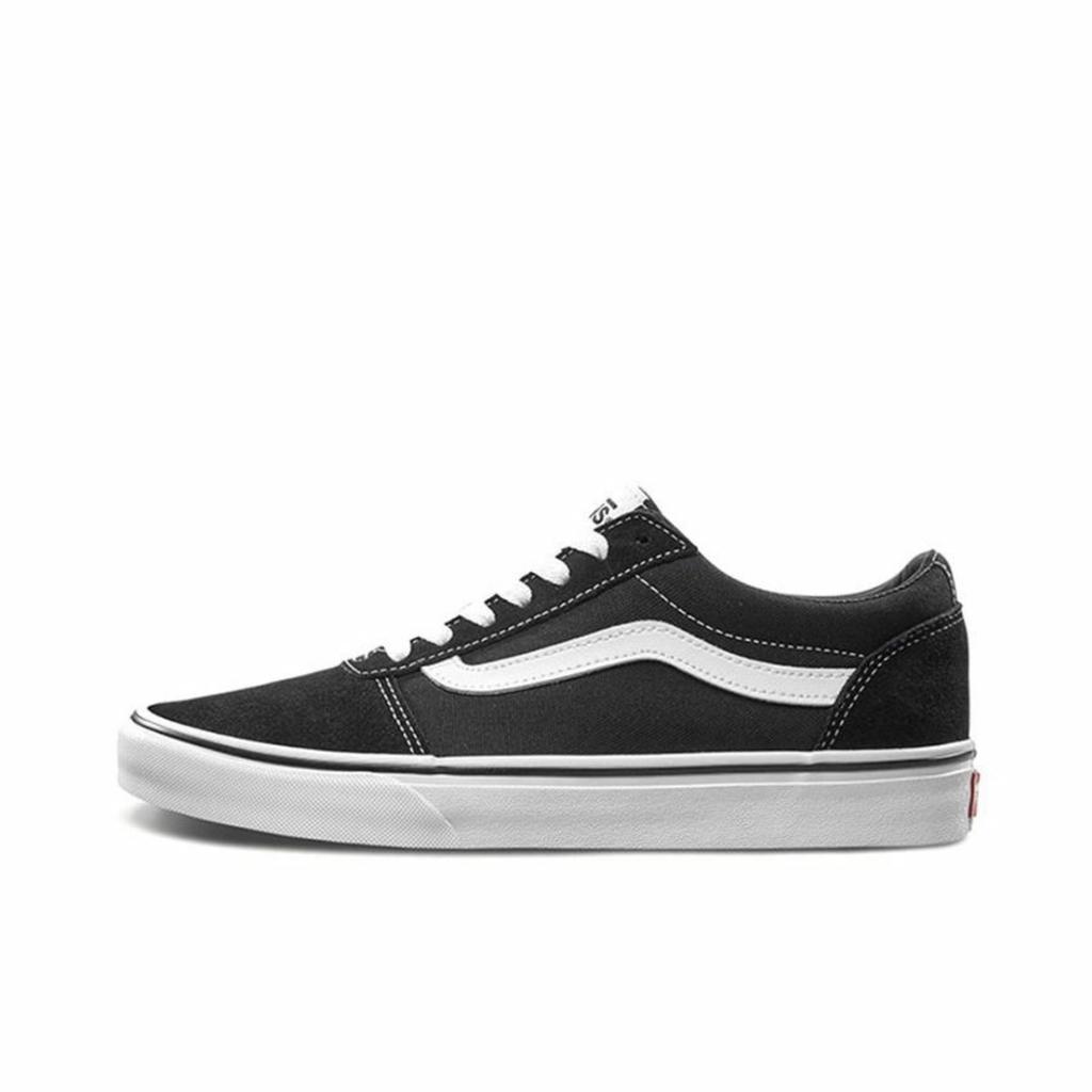 Vans Ward Износостойкие Низкие Скейтбордические Кроссовки Мужские Черно-Красные VN0A36EMC4R(Команда613-)