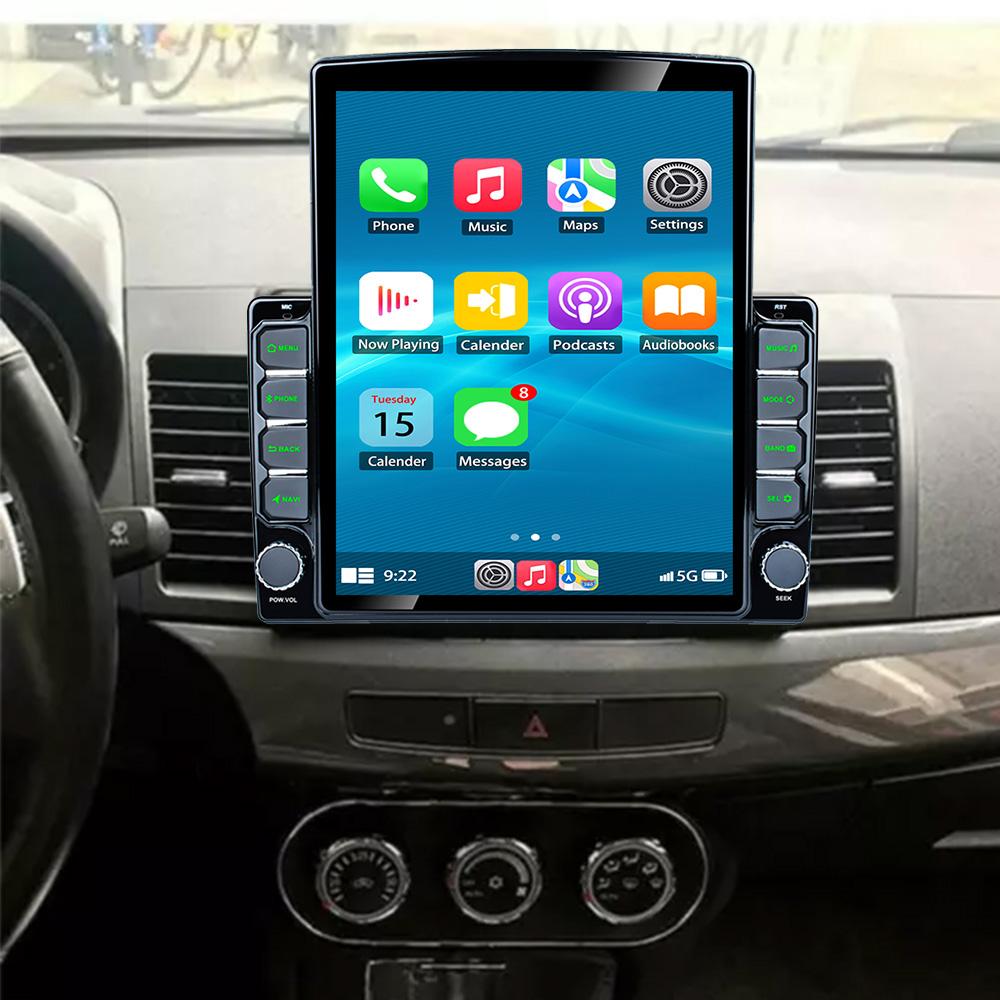 2 Din Android 12 Carplay автомобильное радио для Mitsubishi Lancer 10 CY 2008 - 2015 Мультимедийный видеоплеер GPS IPS 4G стерео DVD