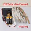 Водонепроницаемая гибкая светодиодная лента 5 В 2835 SMD для DIY уличной торговли или манекенов одежды