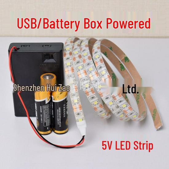 Водонепроницаемая гибкая светодиодная лента 5 В 2835 SMD для DIY уличной торговли или манекенов одежды
