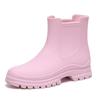 Fashion Waterproof Women's Boots Short Tube Rain Boots Women Versatile Rain Shoes Anti Slip Water Boots