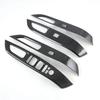 High Quality Car Window Glass Lift Trim Cover Stickers For Tucson L Nx4 - Carbon Fiber LHD