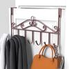 Over-the-Door No-Drill Clothes Rack with Coat and Hat Hooks - 0.01 Shipping Offer