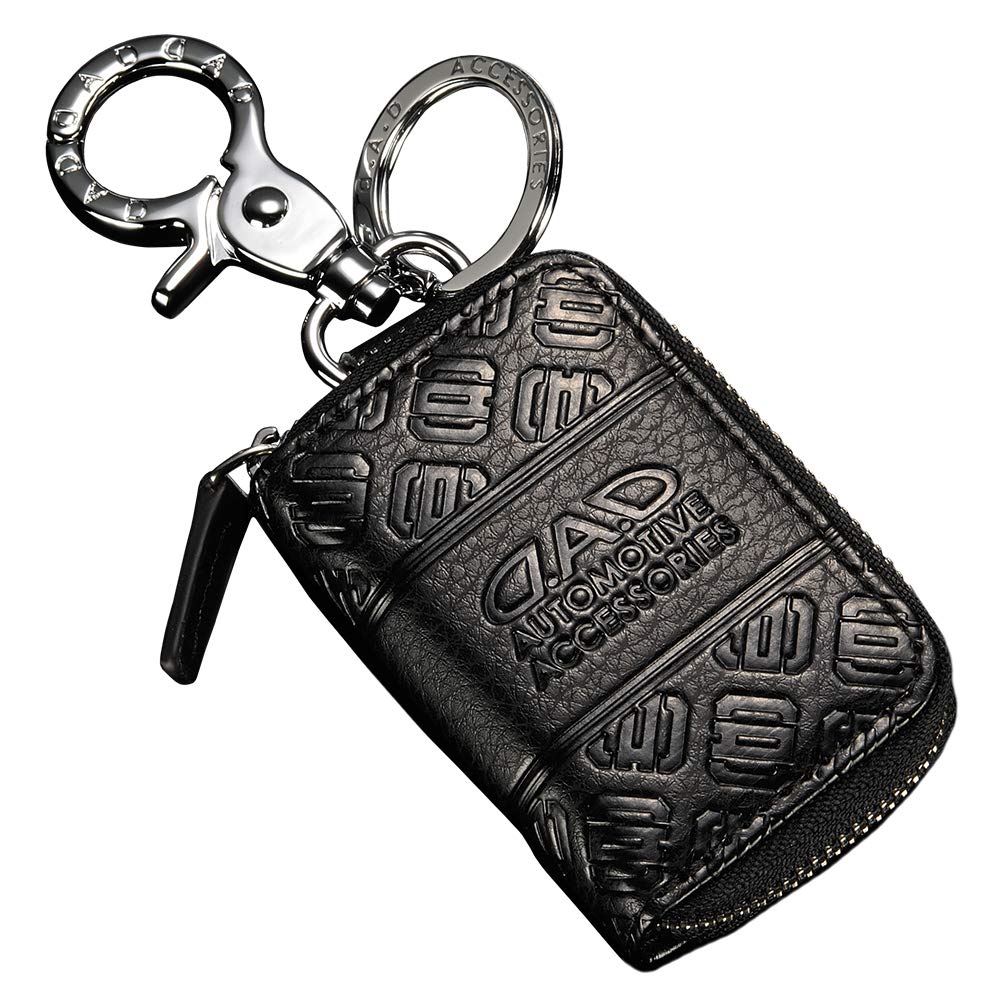 Garson DAD Smart Key Case Type Monogram Leather Black HA516-01 D.A.D