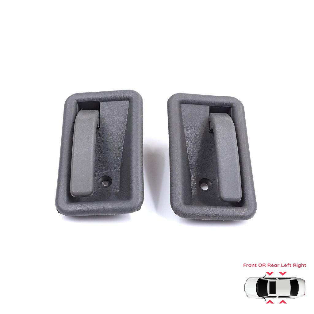 BDP1442 Front or Rear Left Right Interior Door Handle Opener Gray for Renault 19 Phase 2 1992-2000 Clio MK1 1990-1999 7700813585