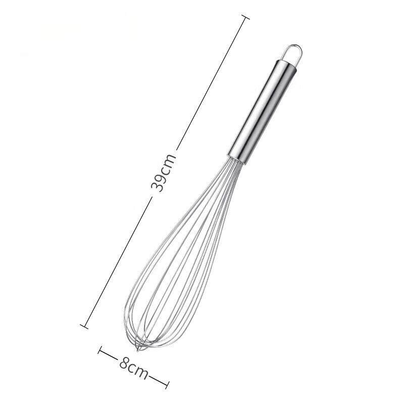 ZISIZ Manual Stainless Steel Egg Whisk