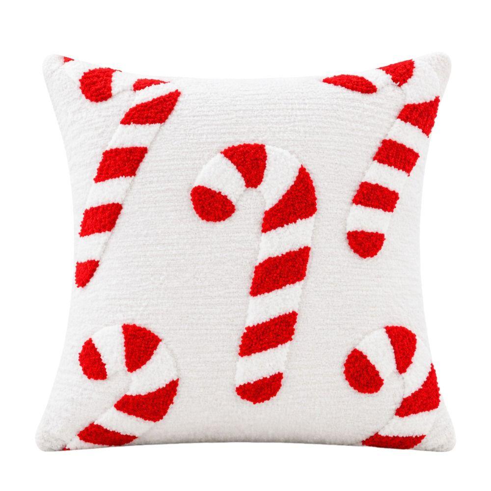 Gingerbread Throw Cushion Case Snowman Sofa Cushion Cover New Pillow Cover Living Room Decor