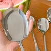 Summer Stainless Steel Watermelon Spoon Extra Large Dry Rice Spoon Small Soup Spoon To Eat Watermelon Special Spoon