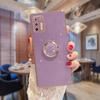 Чехол-держатель с покрытием для Motorola Moto Edge 20 G9 Plus Play Stand, силиконовый чехол