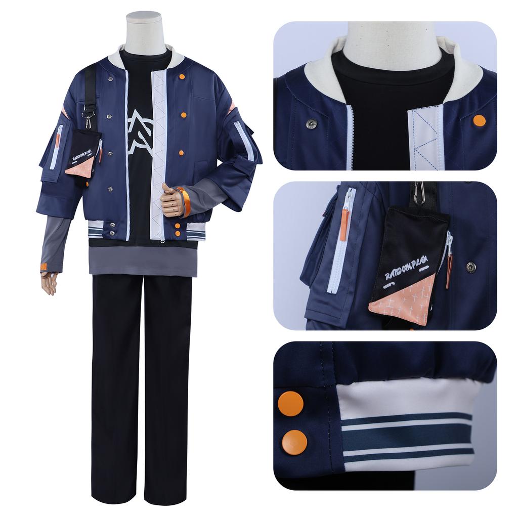 Anime Zenless Zone Zero Cosplay Costume Wise Costume Halloween Anime ZZZ Outfit Girl Uniform Wig Birthday Gifts Carnival Full Set