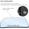 New Passenger Right Side Heated Mirror Replacement For 2004-2014 Ford F150 Mirrors - Side View Heated Convex Mirror Glass With Rear Holder