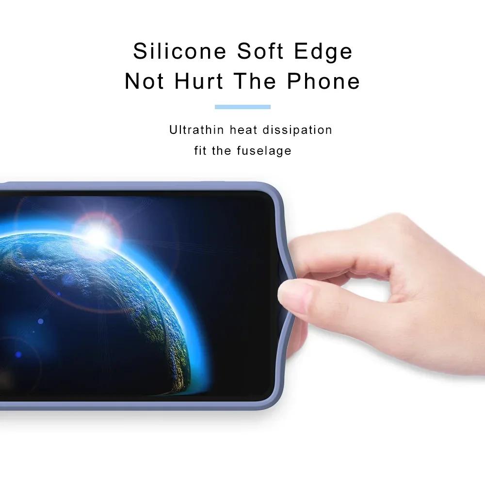 Для Samsung Galaxy S25 S25Plus S25Ultra S25Edge S24 S23 S22 S21 FE Ultra Чехол Мягкий Жидкий Силикон Ударопрочный Задняя Крышка Телефона