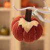 1pc 9cm Small Pumpkins Home Decor Knit Knitted Pumpkin Reusable Seasonal Charm Cozy Warm Decorative Ornaments Crochet Pumpkins