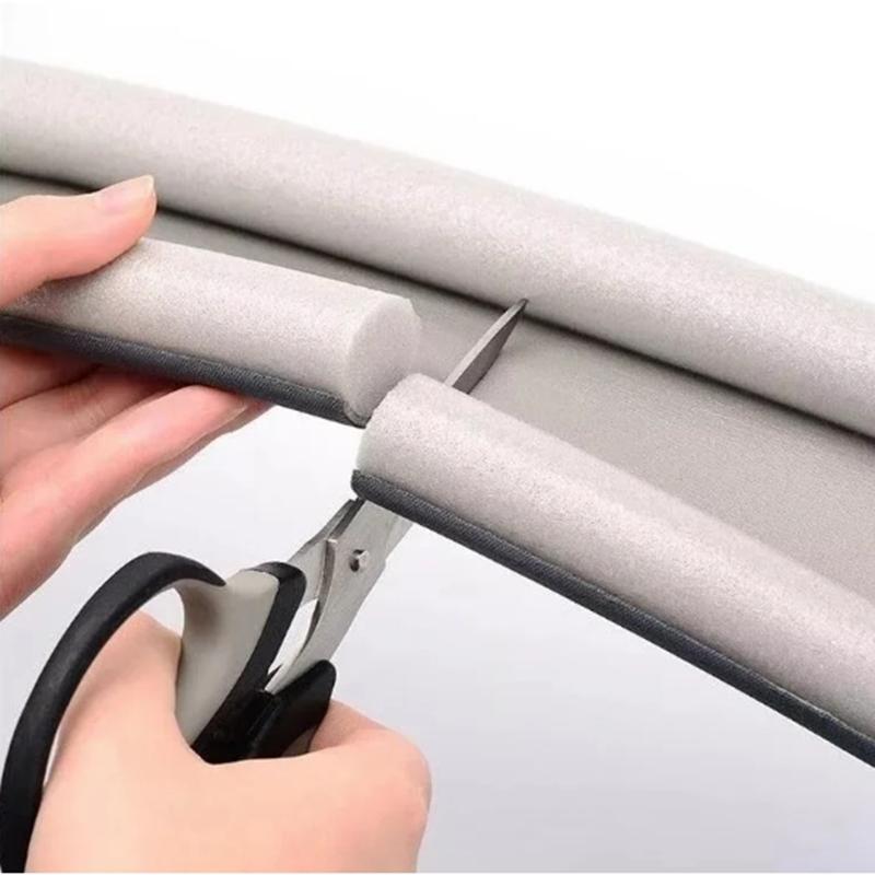 1 шт. Уплотнительная лента для двери, Уплотнительная лента для низа двери, Звукоизоляционная ветрозащитная лента для зазоров двери и окна, Сохранение тепла и пыленепроницаемость