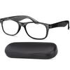 Reading Glasses MARQEL Set Including Case Cleaning Cloth Lightweight Glasses for Everyday Use L4006