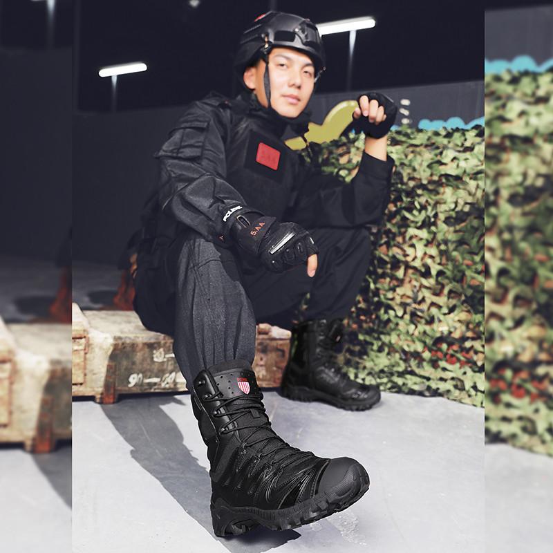 Ботинки для пустыни, мужские дышащие высокие полевые охотничьи ботинки, мужская мода, бежевая мужская обувь для походов на молнии, zapatillas de hombre