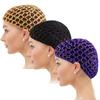 2/3PCS/LOT Hair Net Sleeping Cap Daily Use Breathable Mesh Crochet Hair Net Hair Care Cap Mesh Cap Dome Cap Turban Hat