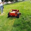 Remote Control Crawler Lawn Mower and Weeding Machine for Home and Garden