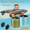 Нейлоновая леска Многоцветная леска 120 метров Леска на разрыв Износостойкая леска Морская рыбалка Озерная рыбалка Океан Река Озеро