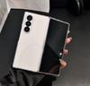 Тонкий матовый прозрачный чехол для телефона из ПК для Samsung Z Fold 7 6 5 4 3 fold6 fold5 fold4 fold3 zfold6 5G Ударопрочный защитный чехол