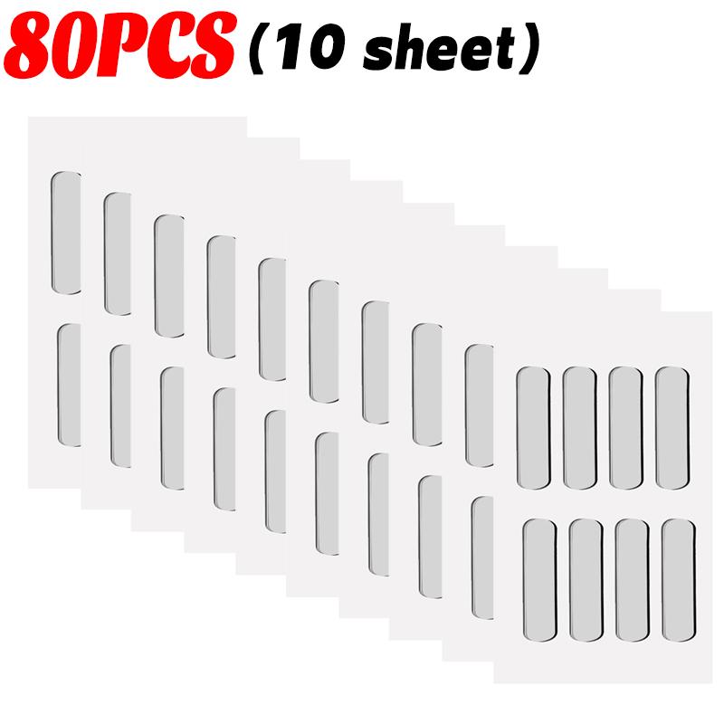 Silicone Self Adhesive Buffer Pads Refrigerator Anti-collision Strips Door Stop Furniture Cabinet Bumpers Wall Protection Pad