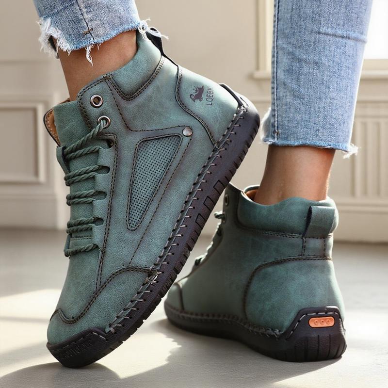 Новая женская обувь из натуральной кожи ручной работы, повседневные слипоны-лоферы, дышащая кожаная обувь, балетки, модные мокасины, обувь на инструментальной подошве, большой размер