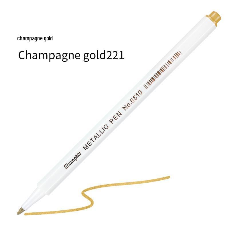 Металлическая ручка-подпись Guangna 6510 - Ручка с жестким наконечником для акварели и контура для рисования и дизайна