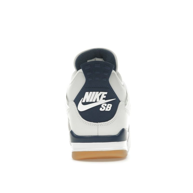 Air Jordan 4 Retro SP Navy Unisex Sneakers White Summit-White Neutral-Grey DR5415-100