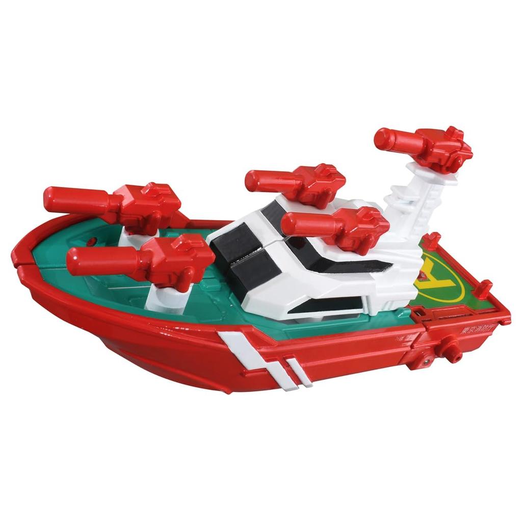 TAKARA TOMY Tomica Job Labor Firefighting Unite Vehicle Fireboat Miniature Car Toy