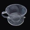 Pour Over Coffee Dripper Clear for Office Home Bar Cafe Use Acrylic Made