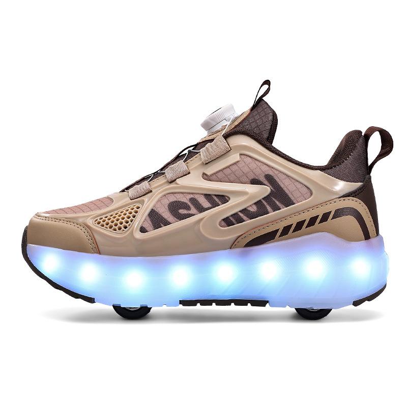 Luminous Children's Roller Skates Quadruple Wheel Summer Boys Girls Sports Shoes Detachable Wheels For Students