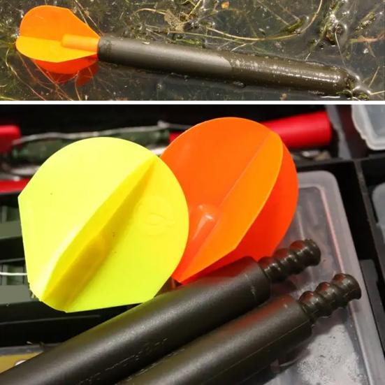 Поплавок-маркер для ловли карпа 20 см/50 г с 3 сменными хвостами, измерение глубины воды, высокая видимость, вертикальное позиционирование, поплавок для ловли карпа