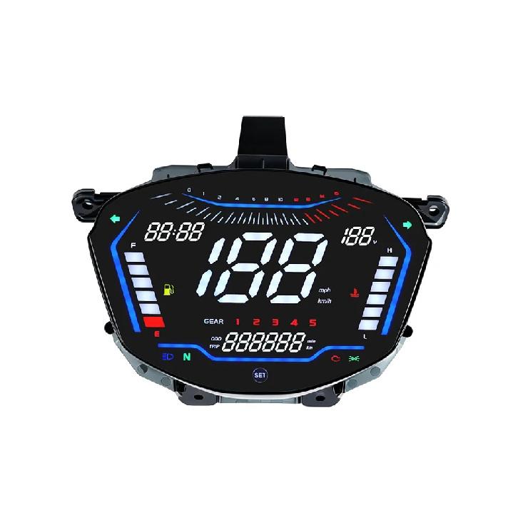 PNP Motorcycle Speedometer Multifunctional Digital RPM Meter assembly For YAMAHA Ex150 -2025 Exciter 150 V2 Model