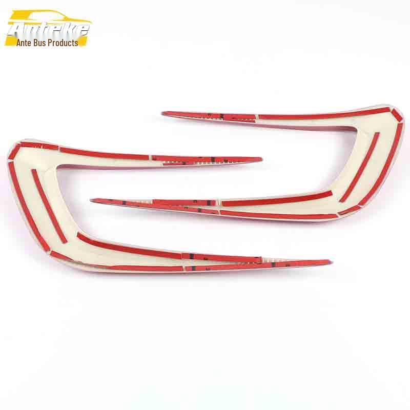 Совместим с 20 моделями Breeze: Декоративная полоса переднего лезвия, Накладка на губу переднего бампера, Аксессуары для ярких полос.