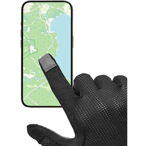 Велоперчатки GripGrab Pacr Insidegrip (черные)