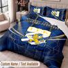 ifk göteborg Printed Bedding Set Custom Name Text 1 Duvet Cover 2 Pillowcases For Bedroom