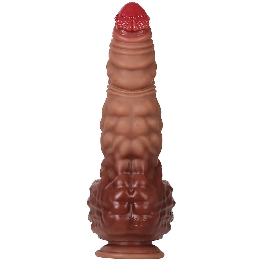 5-Size Realistic Hand-Held Dildo Set - Lifelike Penis Shape with Anal Training Kit, Stretching Masturbator for Women, Adult Sex Toy