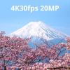 Action-камера Dragon Touch 4K30FPS 20 МП Подводная камера 30 м Водонепроницаемый объектив Видеоэкшн-камера Аккумуляторы Стабилизация изображения 4-кратный зум Пульт дистанционного управления