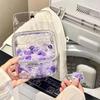 Hair Accessory Storage Box Desktop Girl Hair Clip Hair Ring Hair Clip Rubber Band Transparent Acrylic Sorting Box Storage Basket
